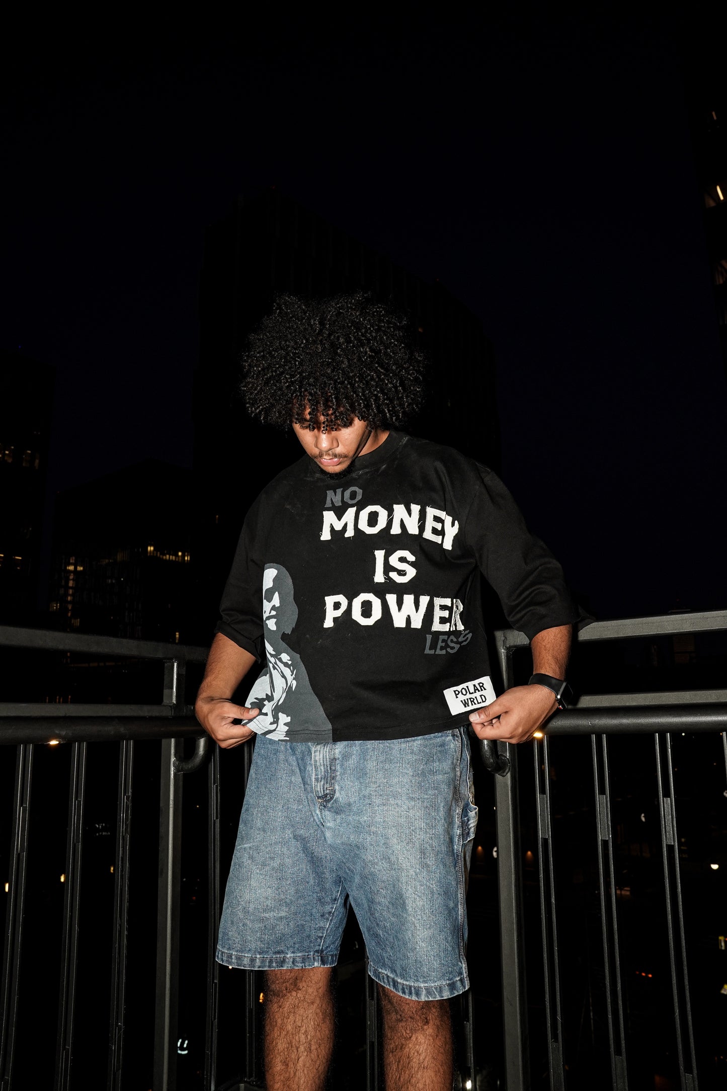 no MONEY IS POWER less - Gray