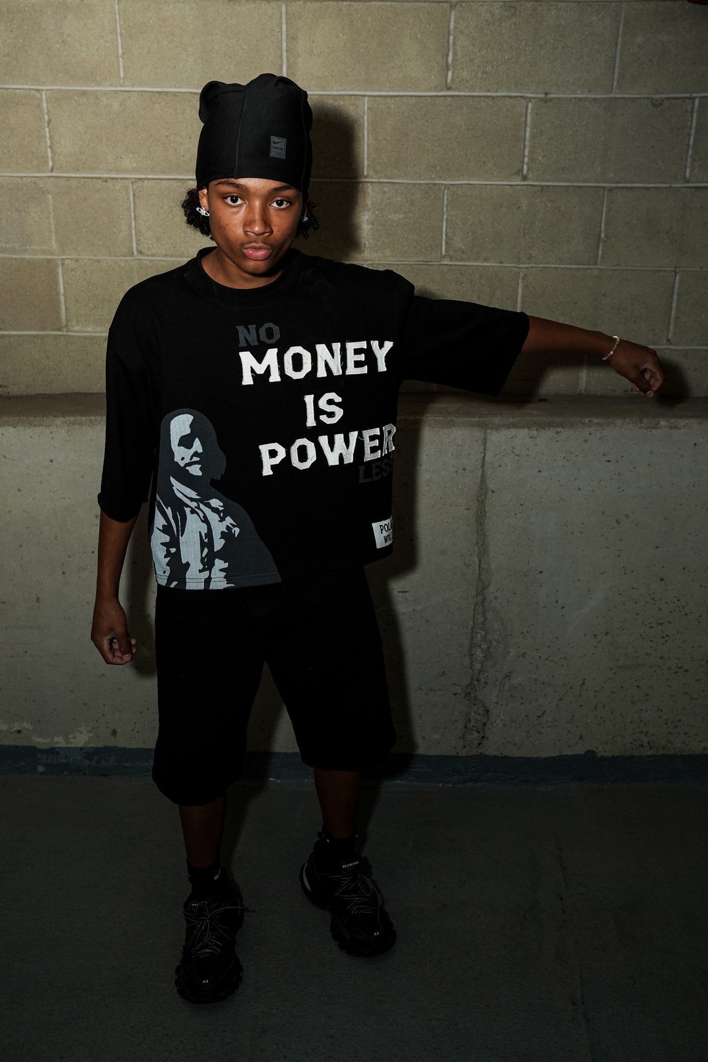 no MONEY IS POWER less - Gray