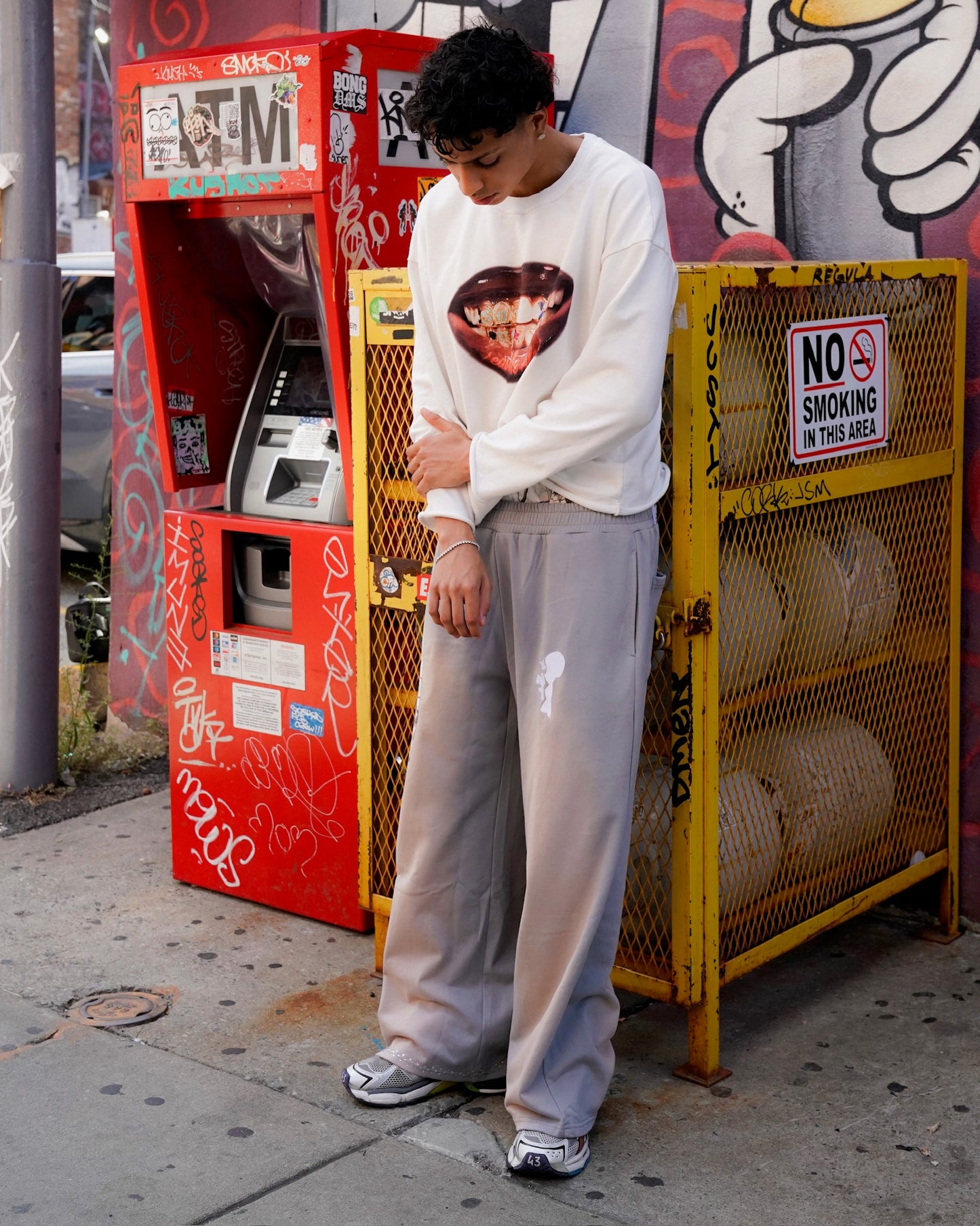 GRAY FLOW sweatpants