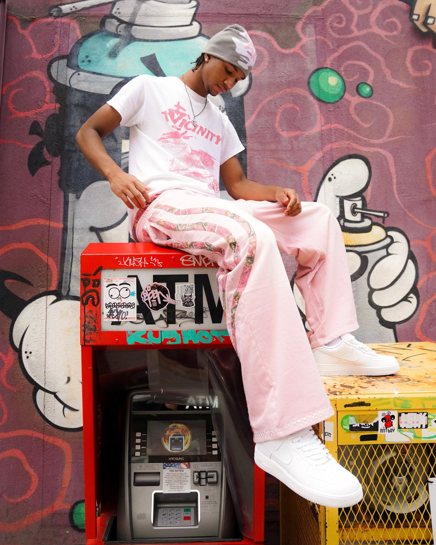 PINK FLOW sweatpants