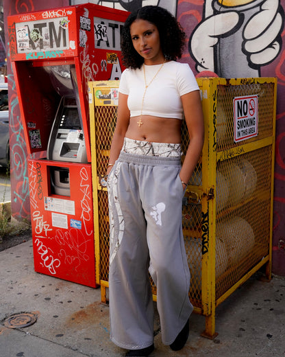 GRAY FLOW sweatpants