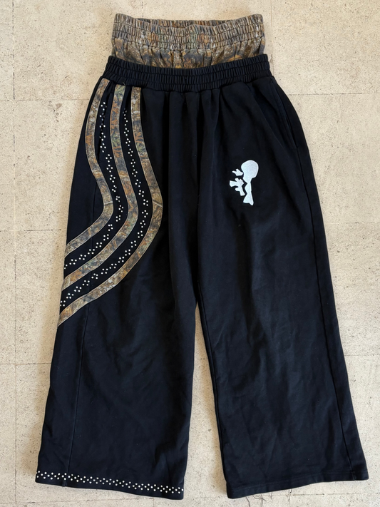BLACK FLOW sweatpants